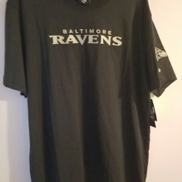 New Era Baltimore Ravens Black T-Shirt, XXL - Picture 2 of 6